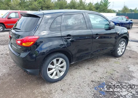 2015 Mitsubishi Outlander Sport Es из США, поврежденный, VIN 4A4AR3AU0FE010772